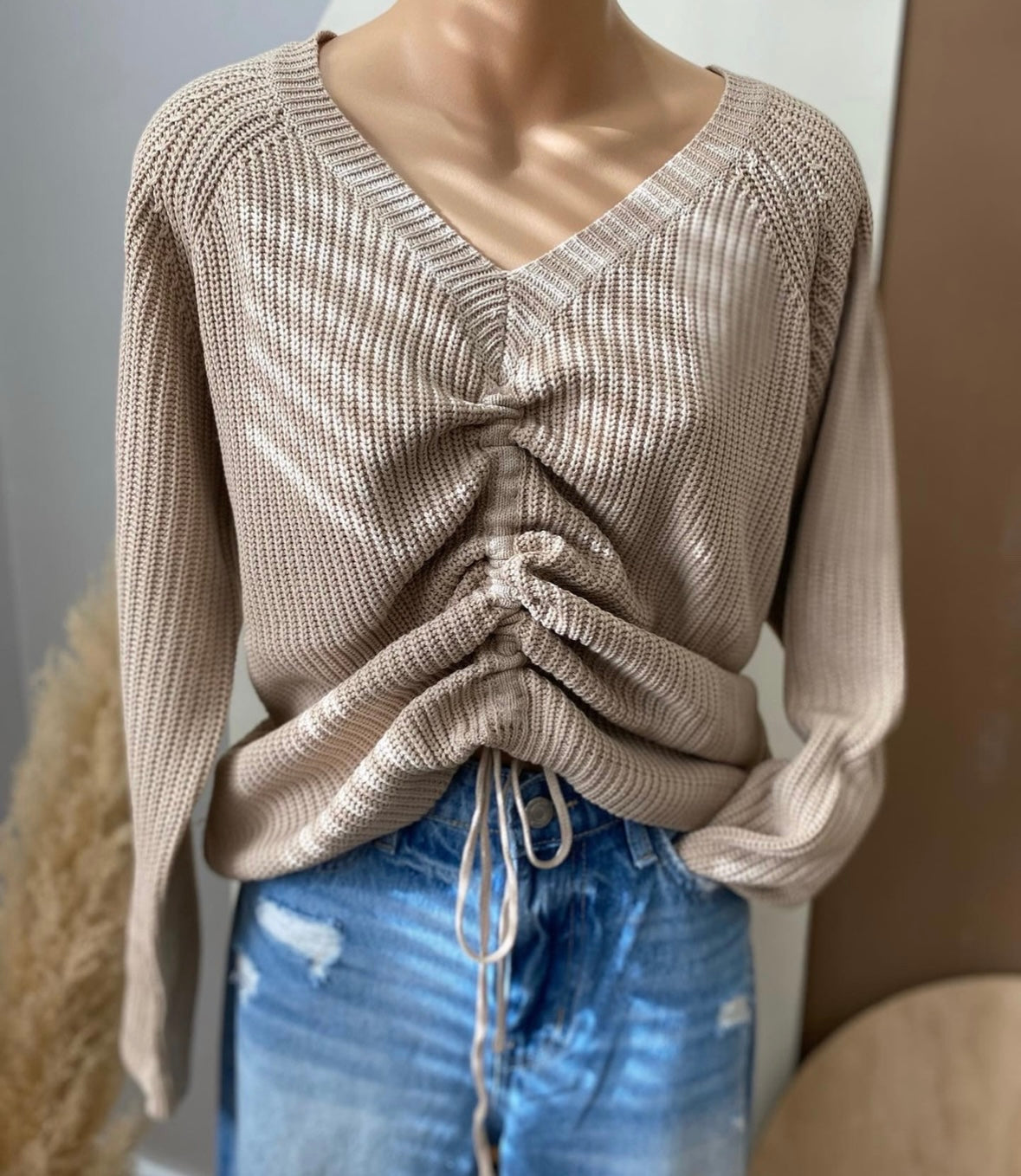 Slipping Up Sweater