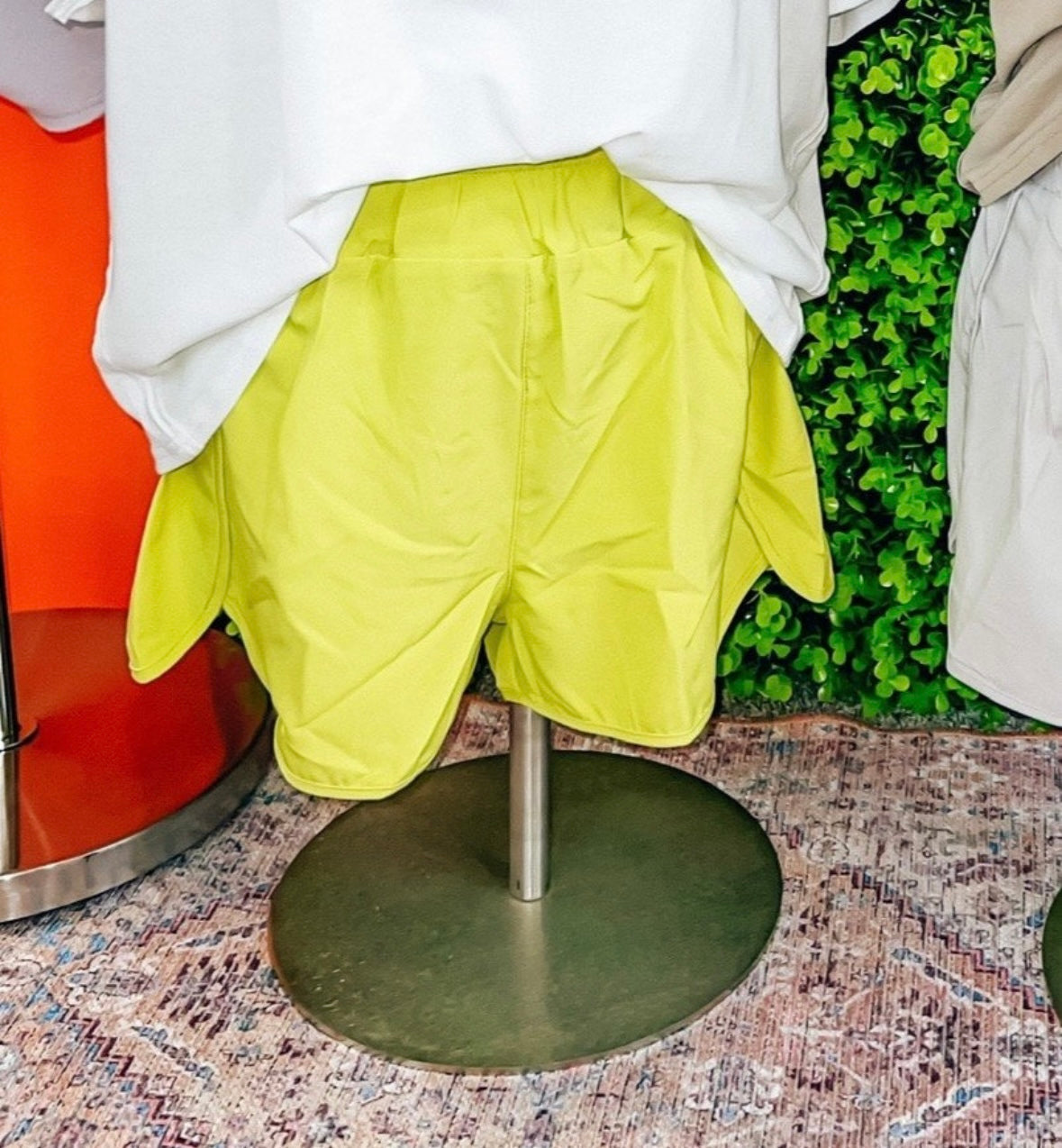 Pretty in Lime Shorts